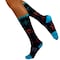 Zayaan Health Heartbeat Compression Socks, Black, PR BLZH-CSHB-1BKB - alternate 1